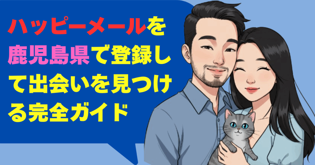 ハッピーメールを鹿児島県で登録して出会いを見つける完全ガイド