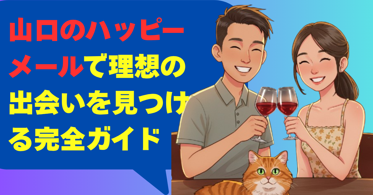 山口のハッピーメールで理想の出会いを見つける完全ガイド